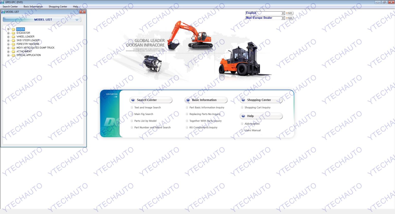 doosan parts catalog